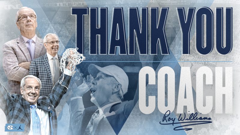 roy williams retires from coaching after 48 years