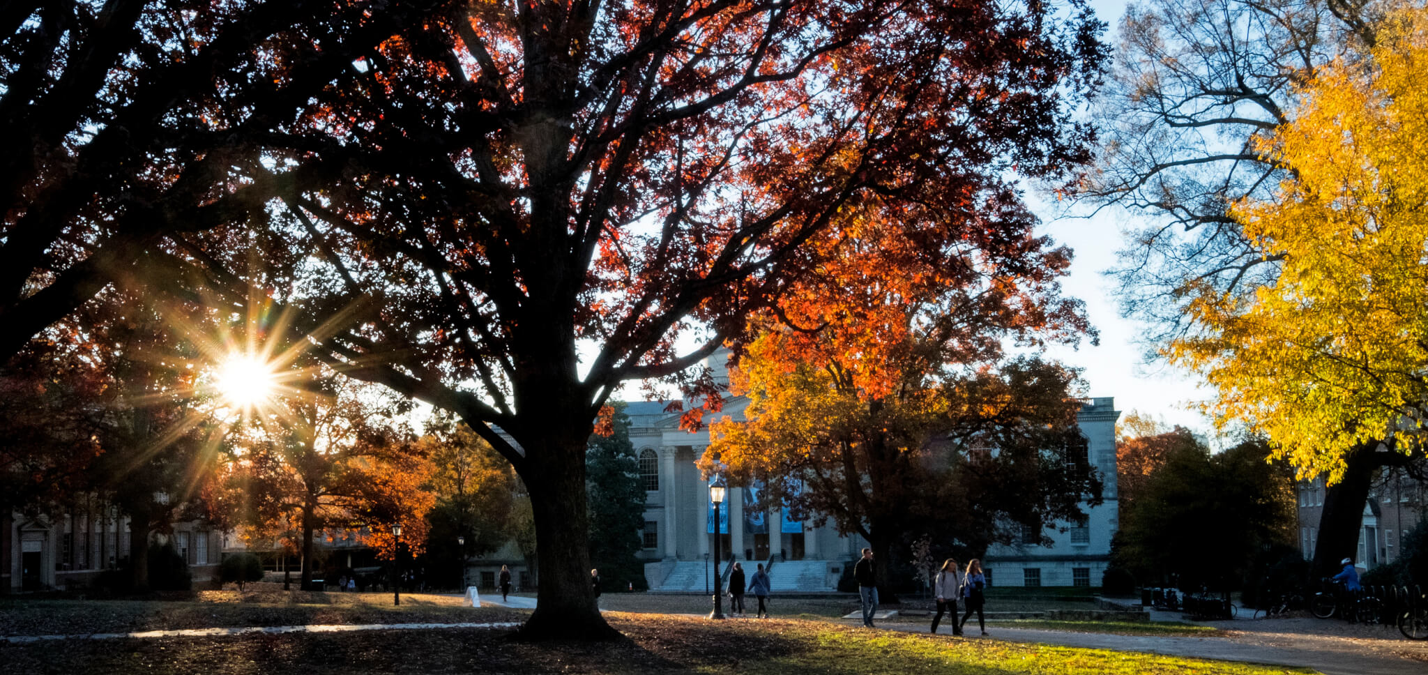 UNC-Chapel Hill campus in the fall.
