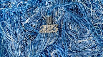 A tassel with 2023 in the middle.