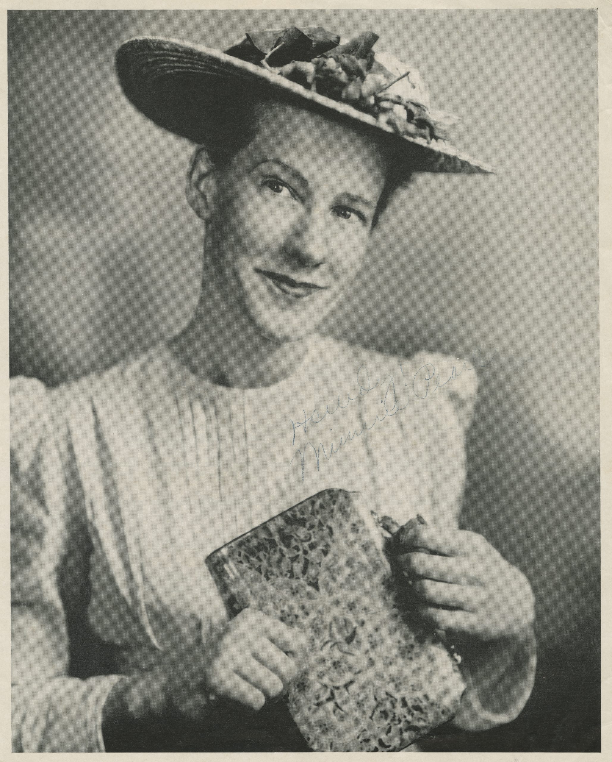 Photo of Grand Ole Opry comedienne and longtime star Minnie Pearl was part of the images requested by the researchers who combed the Southern Folklife Collection for the eight-episode Country Music documentary airing on PBS. Photo courtesy of John Edwards Memorial Foundation Records (20001), Southern Folklife Collection at Wilson Special Collections Library, University Libraries.