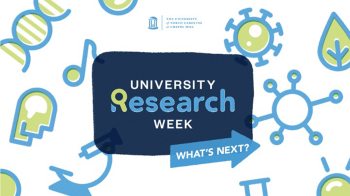 University research week graphic.