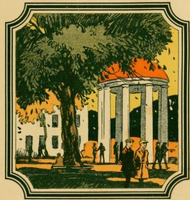 Drawing of the Old Well from 1922 Carolina yearbook the Yackety Yack.