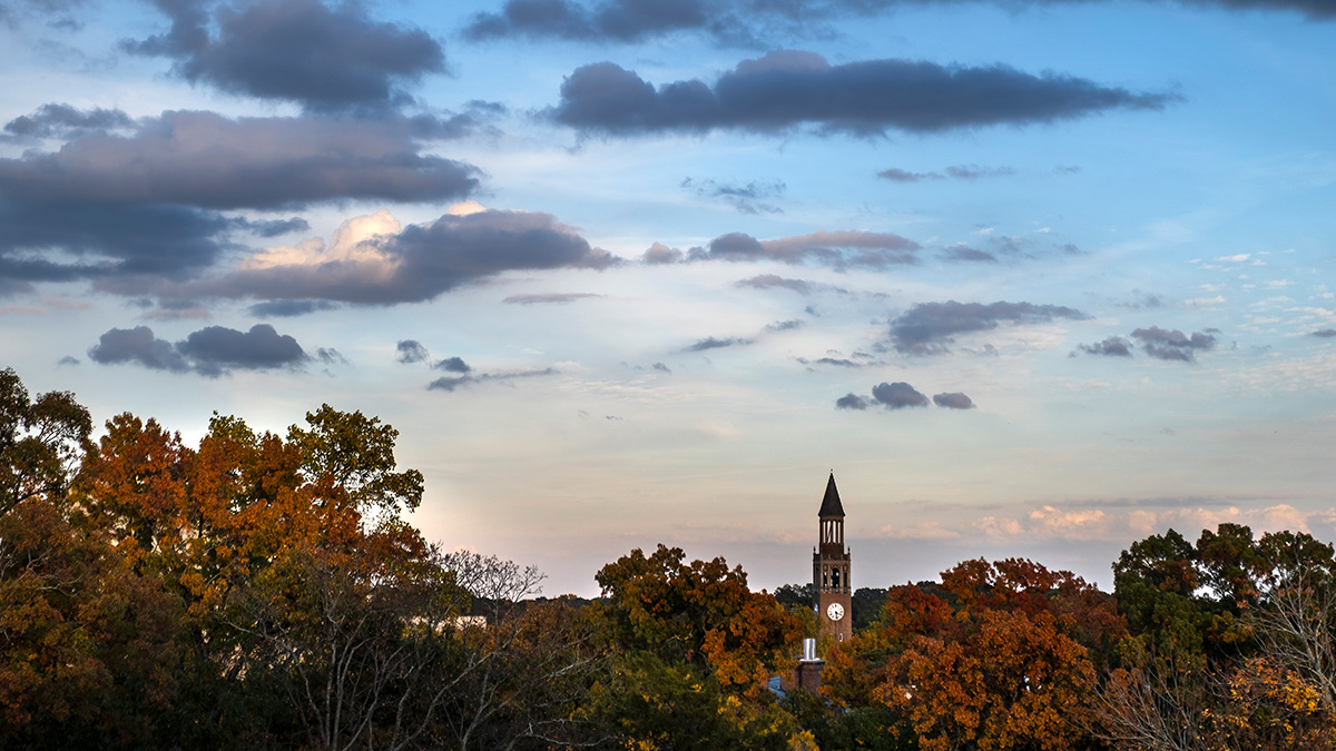 Bell Tower at sunset