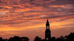 Bell Tower at sunset